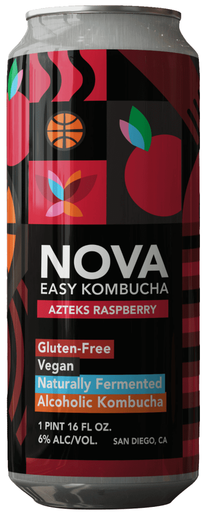 Azteks Raspberry Kombucha from Nova